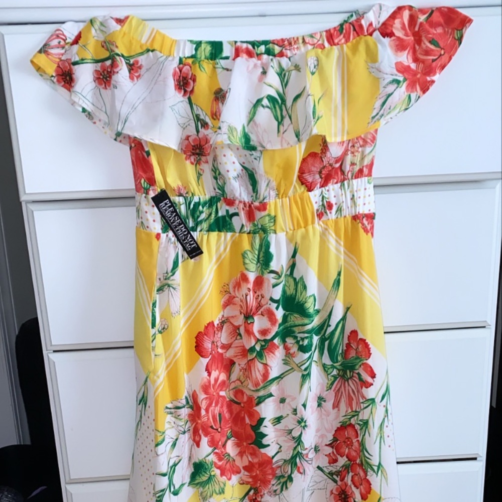 Long floral dress